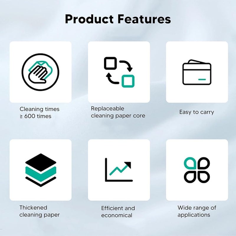 مناديل تنظيف الألياف البصرية الخالية من الوبر 180 قطعة في صندوق للمعدات الدقيقة - Image 2